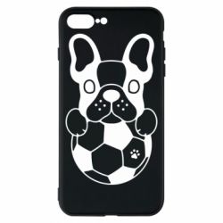 Чехол для iPhone 8 Plus Dog with ball - PrintSalon