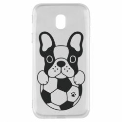 Чехол для Samsung J3 2017 Dog with ball - PrintSalon