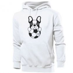 Мужское худи Dog with ball