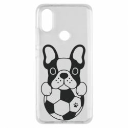 Чехол для Xiaomi Mi A2 Dog with ball - PrintSalon