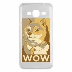 Чехол для Samsung J3 2016 Doge wow meme - PrintSalon