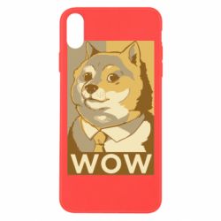 Чехол для iPhone Xs Max Doge wow meme - PrintSalon