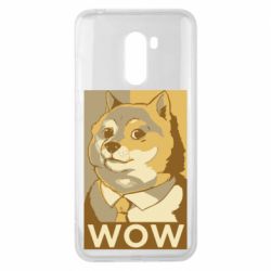 Чехол для Xiaomi Pocophone F1 Doge wow meme