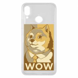 Чехол для Huawei P Smart Plus 2018 Doge wow meme - PrintSalon