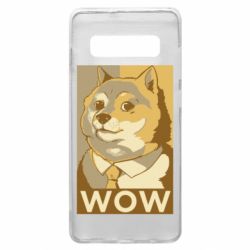 Чехол для Samsung S10+ Doge wow meme - PrintSalon