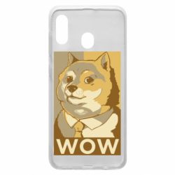 Чехол для Samsung A30 Doge wow meme - PrintSalon
