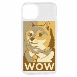 Чехол для iPhone 14 Plus Doge wow meme - PrintSalon