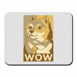 Коврик для мыши Doge wow meme - PrintSalon