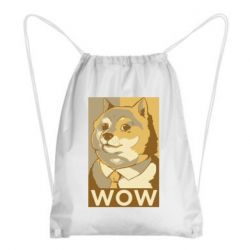 Рюкзак-мешок Doge wow meme - PrintSalon