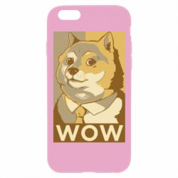Чехол для iPhone 6 Plus/6S Plus Doge wow meme - PrintSalon