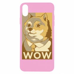 Чехол для iPhone X/Xs Doge wow meme - PrintSalon