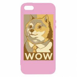 Чехол для iPhone5/5S/SE Doge wow meme - PrintSalon