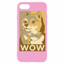 Чехол для iPhone 8 Doge wow meme - PrintSalon