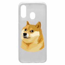 Чехол для Samsung A40 Doge - PrintSalon