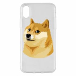 Чехол для iPhone X/Xs Doge - PrintSalon