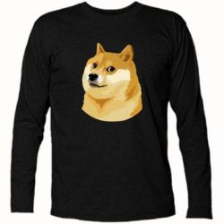 Футболка с длинным рукавом Doge - PrintSalon