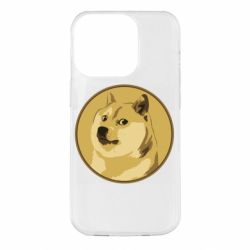 Чехол для iPhone 14 Pro Dogecoin - PrintSalon