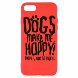Чохол для iPhone SE 2020 Dogs make me happy! People, not so much - PrintSalon