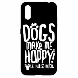Чохол для Samsung A01 / M01 Dogs make me happy! People, not so much - PrintSalon