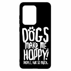 Чохол для Samsung S20 Ultra Dogs make me happy! People, not so much - PrintSalon