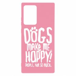 Чохол для Samsung Note 20 Ultra Dogs make me happy! People, not so much - PrintSalon