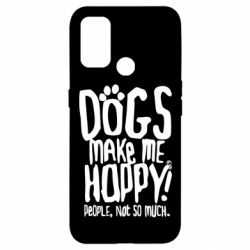 Чохол для Oppo A53 / A32 / A33Dogs make me happy! People, not so much - PrintSalon