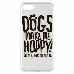 Чохол для iPhone SE 2022 Dogs make me happy! People, not so much - PrintSalon