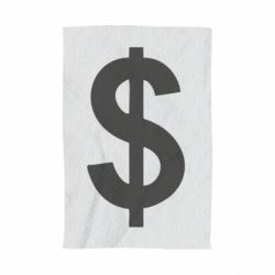 Полотенце с принтом Доллар - PrintSalon