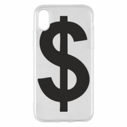 Чехол для iPhone X/Xs Доллар - PrintSalon