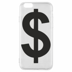 Чехол для iPhone 6/6S Доллар - PrintSalon