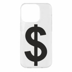 Чехол для iPhone 14 Pro Доллар - PrintSalon