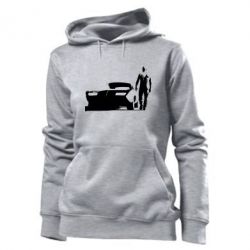 Женское худи Доминик Торетто - PrintSalon