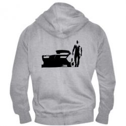 Мужское худи на молнии Доминик Торетто - PrintSalon