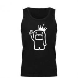 Мужская майка Домо Кун с короной - PrintSalon