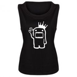 Женская майка Домо Кун с короной - PrintSalon