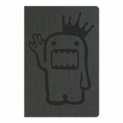 Блокнот с принто Домо Кун с короной - PrintSalon