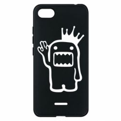 Чехол для Xiaomi Redmi 6A Домо Кун с короной - PrintSalon