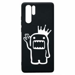 Чехол для Huawei P30 Pro Домо Кун с короной - PrintSalon