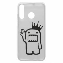 Чехол для Huawei P30 Lite Домо Кун с короной - PrintSalon