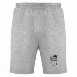 Мужские шорты Домо Кун с короной - PrintSalon