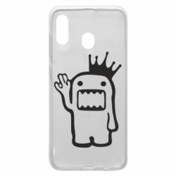 Чехол для Samsung A30 Домо Кун с короной - PrintSalon
