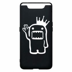 Чехол для Samsung A80 Домо Кун с короной - PrintSalon