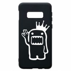 Чехол для Samsung S10e Домо Кун с короной - PrintSalon