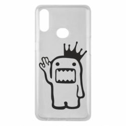 Чехол для Samsung A10s Домо Кун с короной - PrintSalon