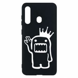 Чехол для Samsung M40 Домо Кун с короной - PrintSalon