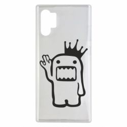 Чехол для Samsung Note 10 Plus Домо Кун с короной - PrintSalon