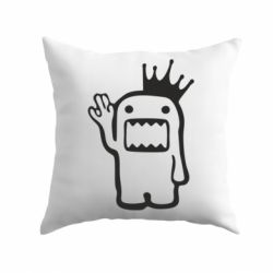 Подушка Домо Кун с короной-PrintSalon Подушка Домо Кун с короной