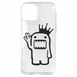 Чехол для iPhone 12 mini Домо Кун с короной - PrintSalon