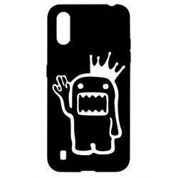 Чехол для Samsung A01/M01 Домо Кун с короной - PrintSalon