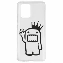 Чехол для Samsung S10 Lite Домо Кун с короной - PrintSalon